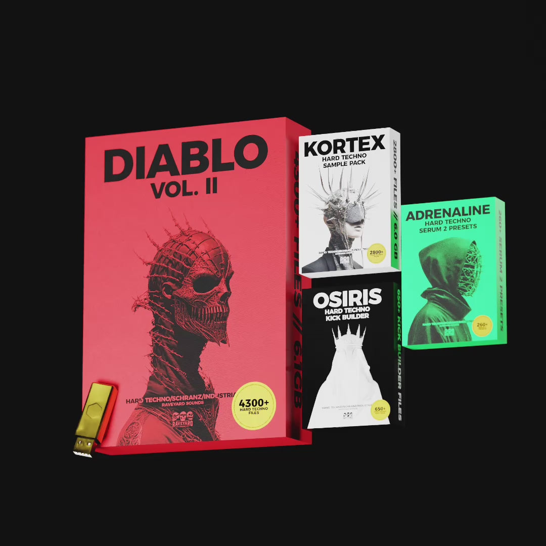 Diablo Vol. 2 - Hard Techno Essentials Bundle (4300+ Files)