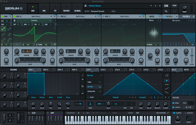 Complete reese bass patch in Serum 2