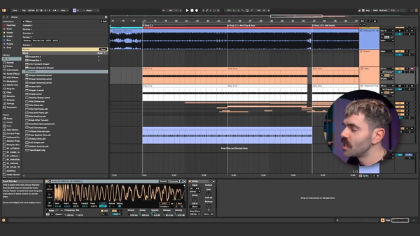 Choose which part owns the deepest low end in Ableton Live.