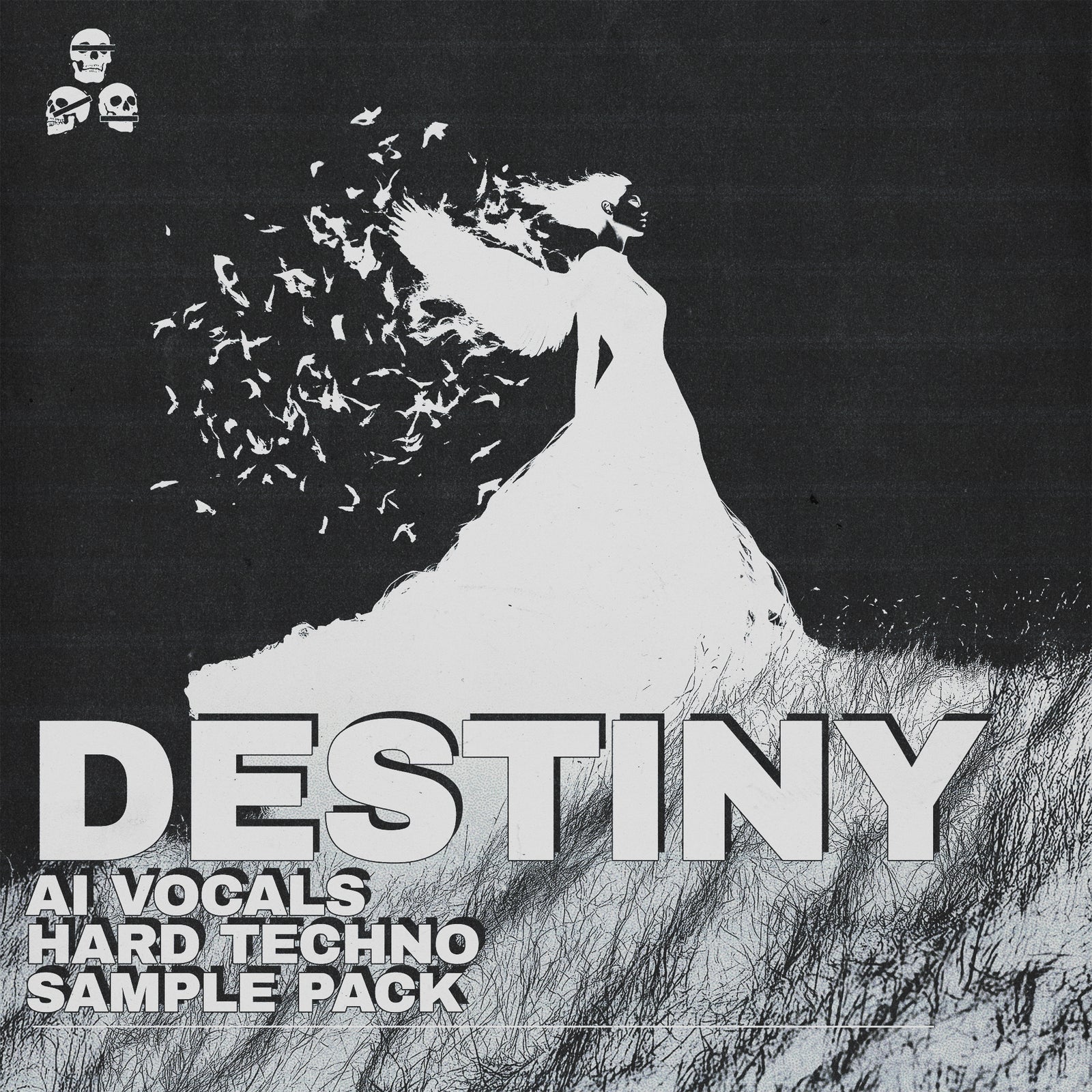 Destiny AI Hard Techno Vocals Sample Pack - 85 Vocal Samples & Loops