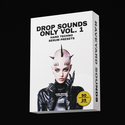 Drop Sounds Only Vol. 1  - Hard Techno Serum Presets - 50 Presets