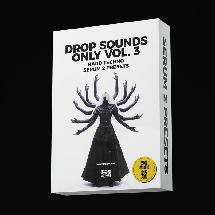 Drop Sounds Only Vol. 3 -  Hard Techno Serum 2 Presets - 50 Presets