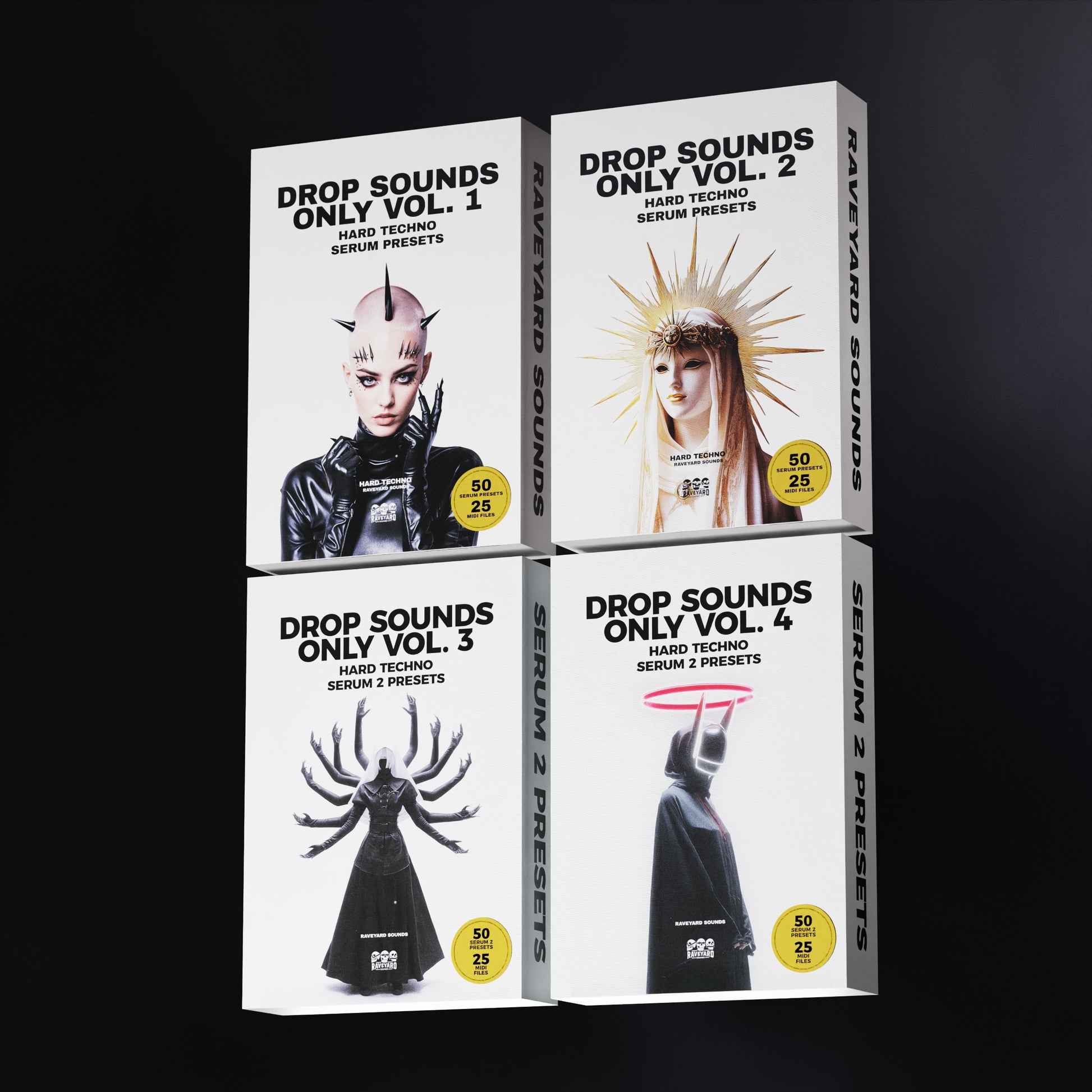 Drop Sounds Only Bundle - Hard Techno Serum 2 Presets (430+ Total Files)
