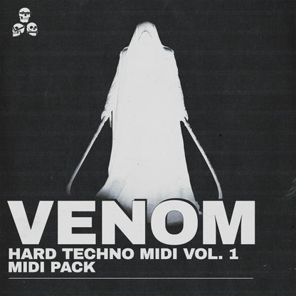 Venom Hard Techno MIDI Vol. 1 - 150 MIDI Files