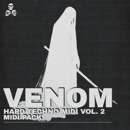 Venom Hard Techno MIDI Vol. 2 - 150 MIDI Files