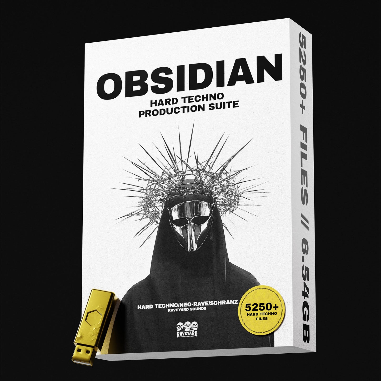 Obsidian Hard Techno Production Suite (5250+ Files)