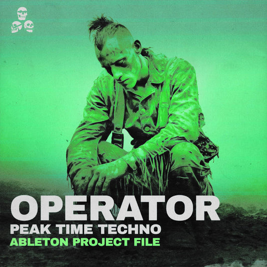 Operator Ableton Project File - Peak Time Techno