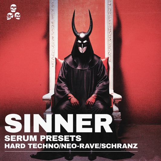 Sinner Hard Techno Serum Presets