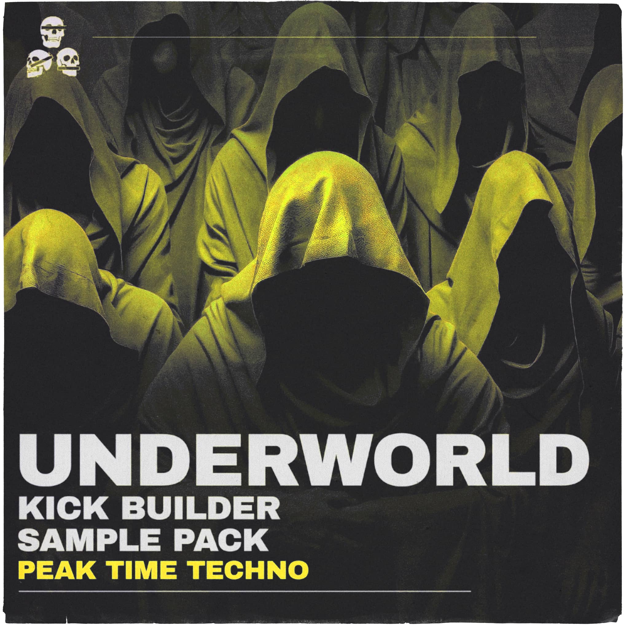 RAVEYARD - UNDERWORLD TECHNO KICK BUILDER - Peak Time Techno