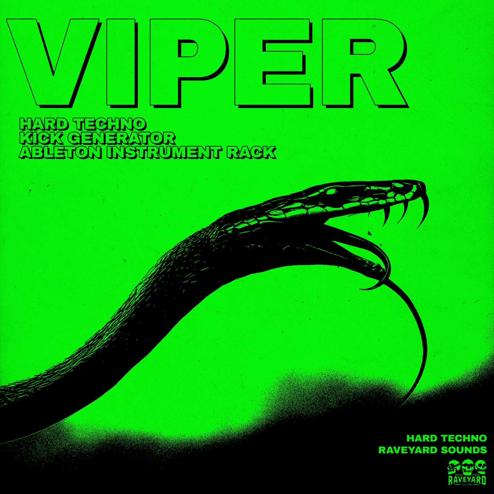 VIPER Hard Techno Kick Generator - Ableton Live Suite 11.3.10+