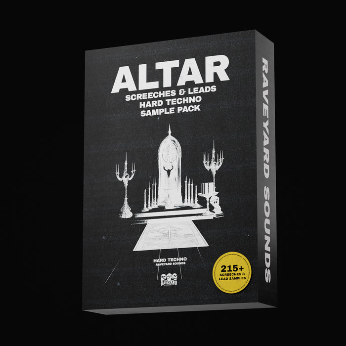 Altar Hard Techno Screeches & Leads Sample Pack - 215 Samples & Loops