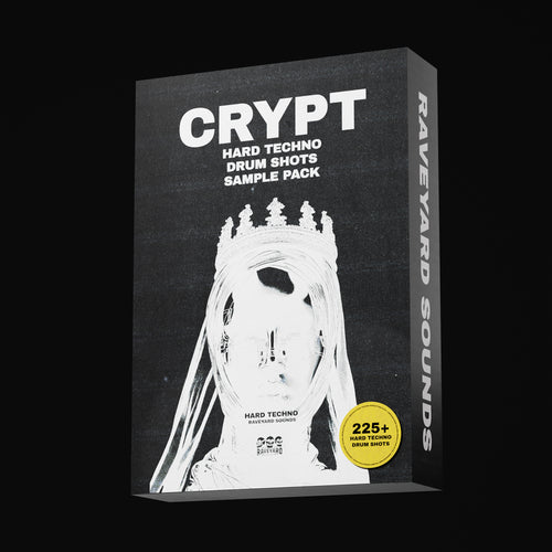 Crypt Hard Techno Drum Shots Sample Pack - 225 Samples