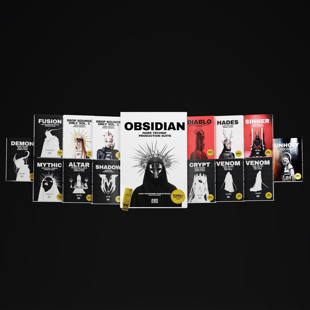 Obsidian Hard Techno Production Suite (5250+ Files)