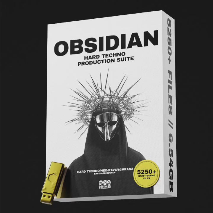 Obsidian Hard Techno Production Suite (5250+ Files)