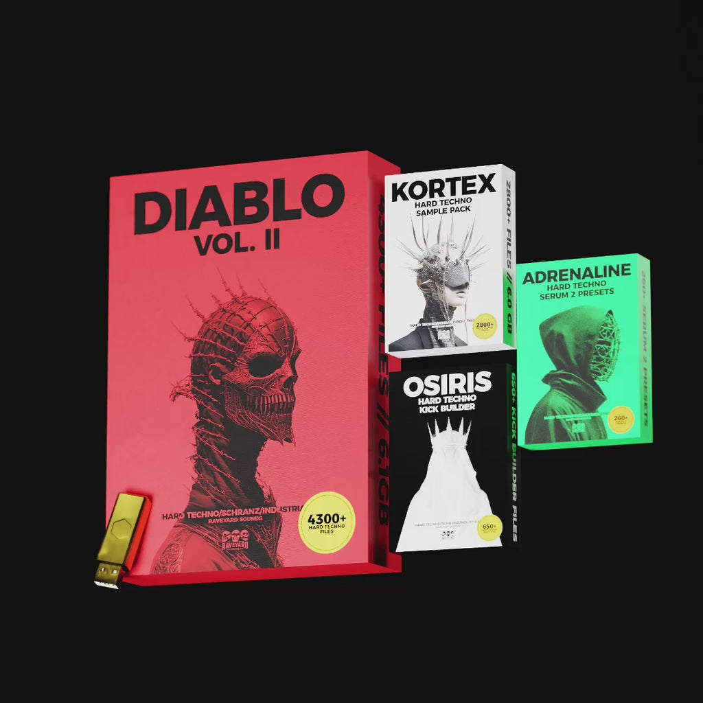 Diablo Vol. 2 - Hard Techno Essentials Bundle (4300+ Files)