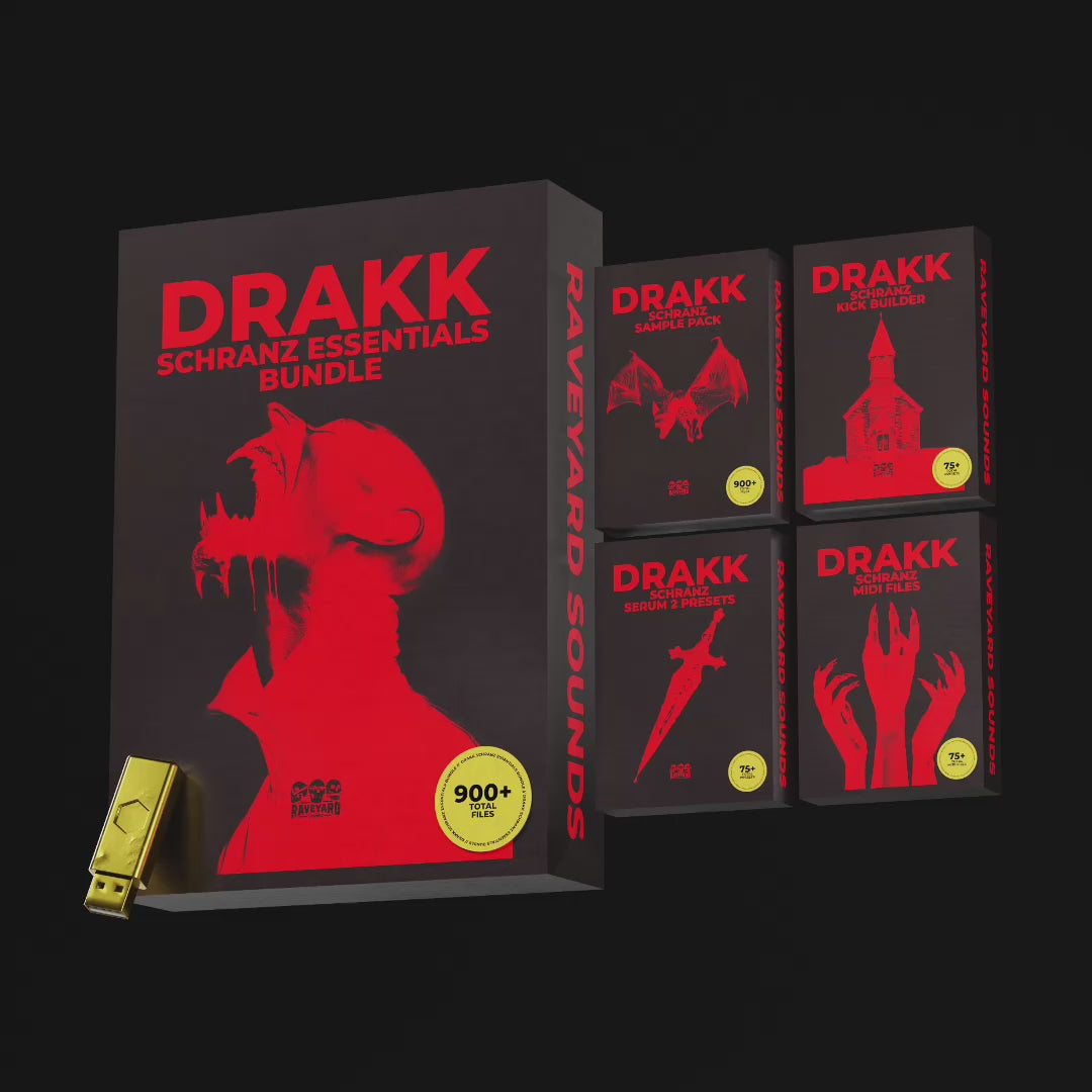DRAKK Schranz Essentials Bundle - 1000+ Total Files
