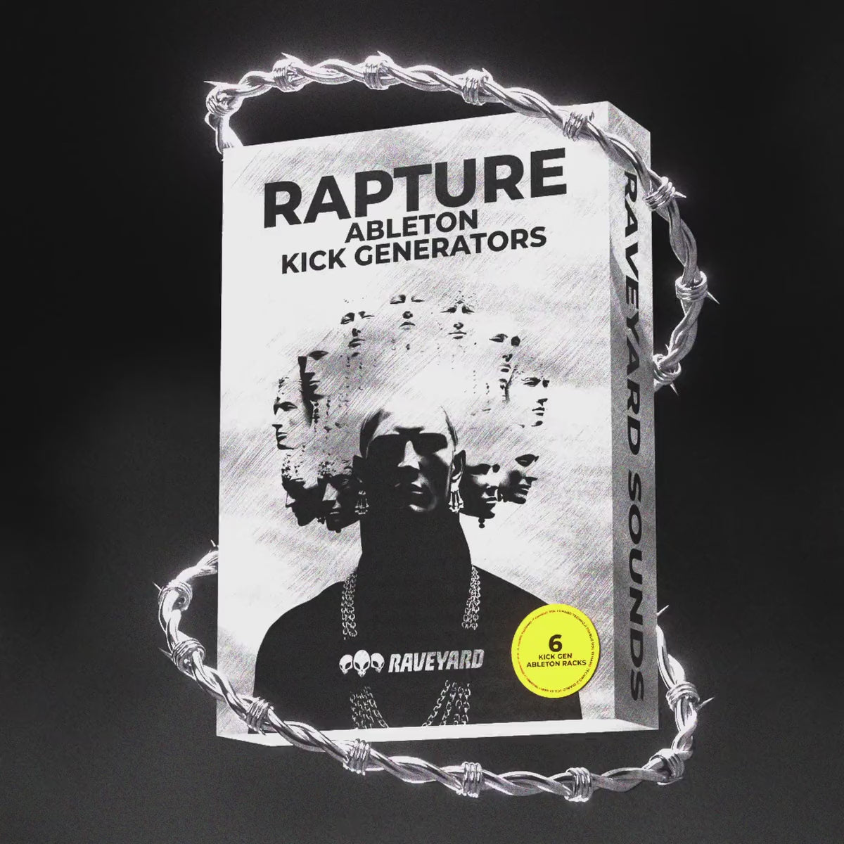 Rapture Kick Generators animated product artwork