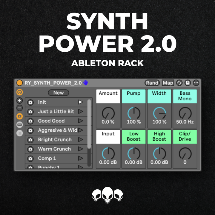 RY Synth Power 2.0 Ableton Rack