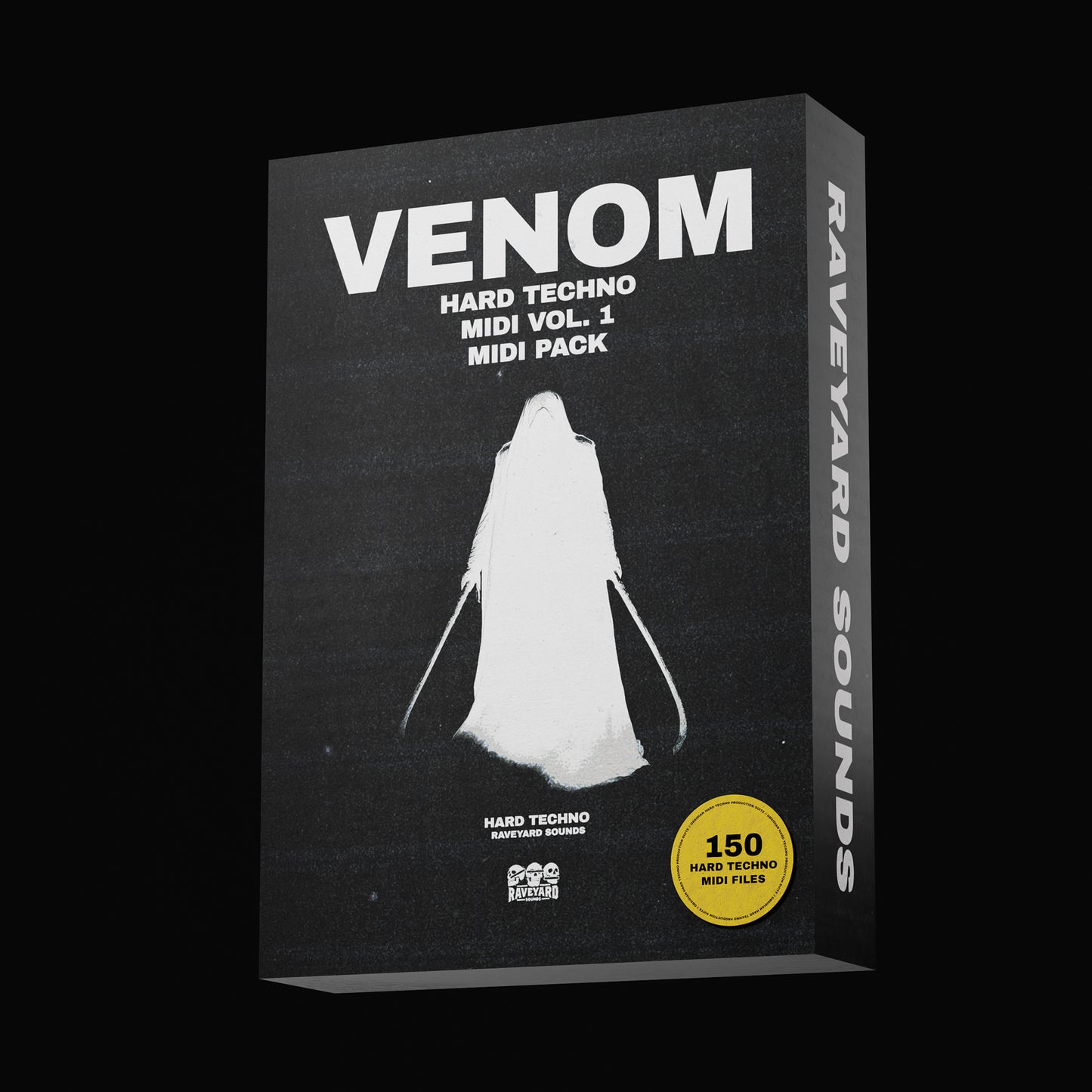 Venom Hard Techno MIDI Vol. 1 - 150 MIDI Files